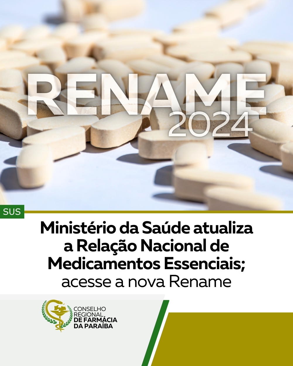 MINISTÉRIO DA SAÚDE ATUALIZA A RELAÇÃO NACIONAL DE MEDICAMENTOS ESSENCIAIS