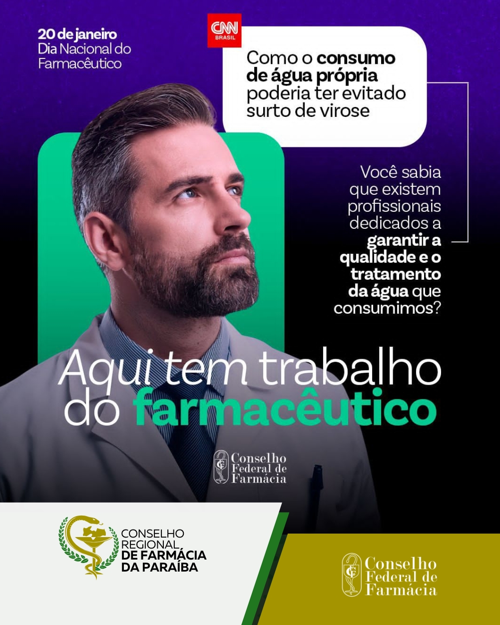 FARMACÊUTICOS NA QUALIDADE E TRATAMENTO DA ÁGUA